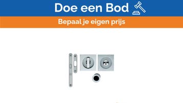 Bieden: Valli en Valli K1230 deurslot set chroom, Watersport en Boten, Ophalen of Verzenden, Nieuw, Kombuis en Sanitair, Zeilboot of Motorboot