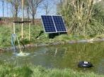 Solar vijverpomp met 2 x 115 Watt zonnepanelen, Ophalen of Verzenden, Nieuw