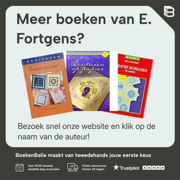 Borduren op papier / LRV Hobby - E. Fortgens 9789038402703, Verzenden, Gelezen, E. Fortgens
