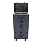 Vintage Make-up Trolley met Wielen en Slot, Verzenden, Nieuw