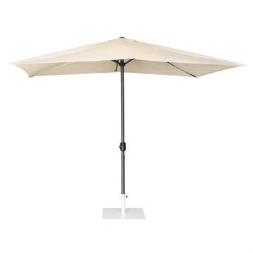 Sevilla vierkante parasol | crème | 257(h) x 200(b)cm, Verzenden, Nieuw in verpakking