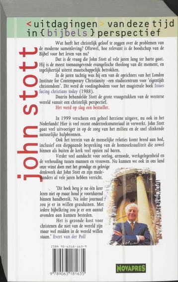 UITDAGINGEN VAN DEZE TIJD 9789063181635 John Stott, Verzenden, Gelezen, John Stott