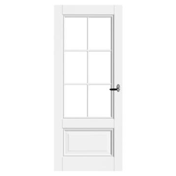 Cando Binnendeur Naarden 83x201,5 (Wit, Stomp), 80 tot 100 cm, Binnendeur, Nieuw, Ophalen of Verzenden