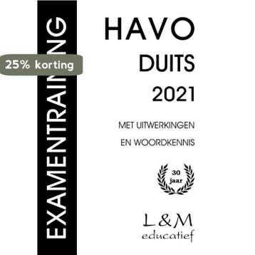 Examentraining Havo Duits 2021 9789054894247 Mj Rozemond, Verzenden, Gelezen, Mj Rozemond