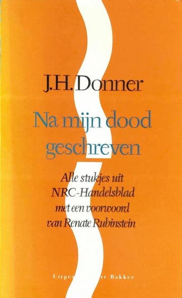 Na mijn dood geschreven - Donner 9789035107236, Verzenden, Gelezen, Donner