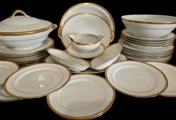 Jammet-Seignolles Limoges - Tafelservies voor 12 (44) -