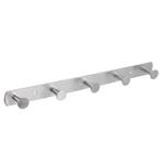Differnz kapstok 5 haken rvs mat chroom, Huis en Inrichting, Woonaccessoires | Kapstokken, Verzenden, Nieuw