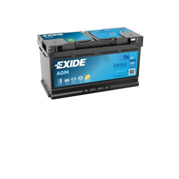 Exide AGM accu | EK960 | 12V 96Ah, Auto-onderdelen, Ophalen of Verzenden, Nieuw