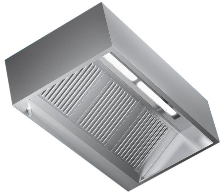 Doosmodel Afzuigkap | 200 x 110 x 45 cm Combisteel, Zakelijke goederen, Horeca | Meubilair en Inrichting, Verzenden