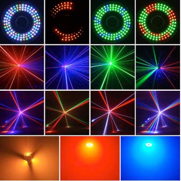 Moving Head DJ Licht 160W RGBW Beam met DMX Strobe, Verzenden, Nieuw