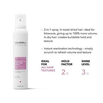Goldwell StyleSign Blowout + Texture Spray, Verzenden, Nieuw