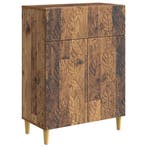 vidaXL Dressoir Oud hout 66 x 34,5 x 90 cm Bewerkt hout, Verzenden, Nieuw, Overige houtsoorten, Minder dan 50 cm