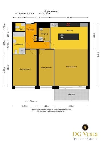 Te huur: Appartement Genderstroom in Veldhoven, Veldhoven, Noord-Brabant, Appartement