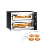 GGM Gastro | Elektrische pizzaoven Compact - (chamottebodem), Verzenden, Nieuw, GGM Gastro