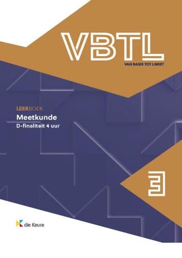 VBTL 3 - leerboek Meetkunde D-basis/D-4 uur 9789048640669, Boeken, Schoolboeken, Verzenden, Gelezen, Roger Van Nieuwenhuyze