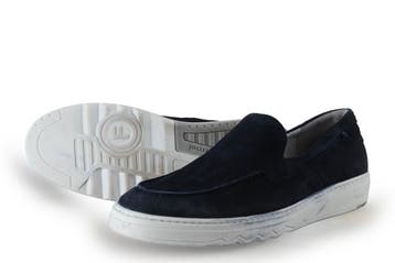 Floris van Bommel Loafers in maat 42½ Blauw, Kleding | Heren, Schoenen, Loafers, Floris van Bommel, Gedragen, Verzenden