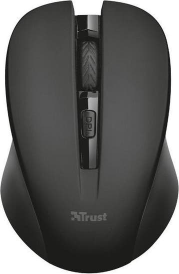 Trust Mydo - Stille Draadloze Muis - Zwart, Verzenden, Nieuw