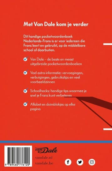Van Dale pocketwoordenboek Nederlands-Frans / Van Dale, Boeken, Woordenboeken, Verzenden, Gelezen, Van Dale