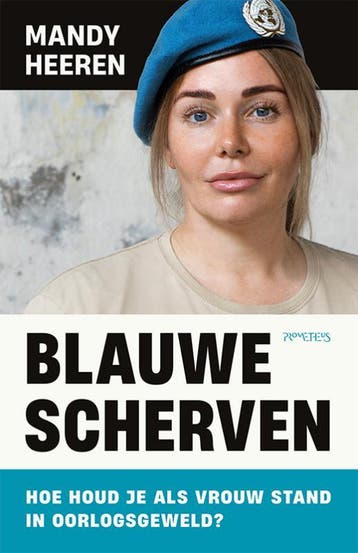 Blauwe Scherven | Mandy Heeren | Nieuw, Ophalen of Verzenden, Nieuw, Mandy Heeren