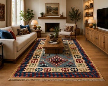 Turkse Shirvan - Kelim - 175 cm - 110 cm - Turkse Shirvan, Huis en Inrichting, Nieuw
