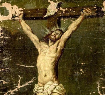 Anthony Van Dyck (1599-1641), Navolger van - Crocifixion