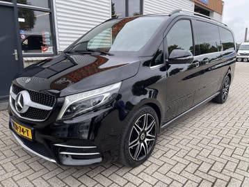 Mercedes-Benz V-Klasse 300d 237pk Extra Lang DC 5 persoons A, Automaat, Gebruikt, Euro 6, Zwart