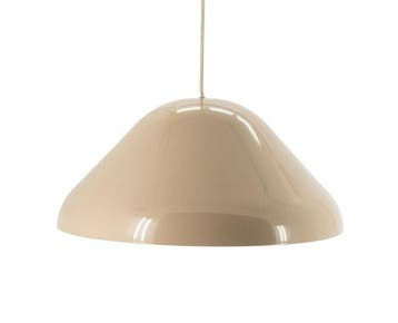 Pendant lamp Puro large - taupe | BY-BOO, Ophalen of Verzenden, Nieuw