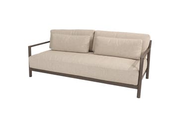 4-Seasons Capresi 3-zits loungebank - terre | AANVRAAG, Tuin en Terras, Tuinbanken, Verzenden, Nieuw, Overige materialen