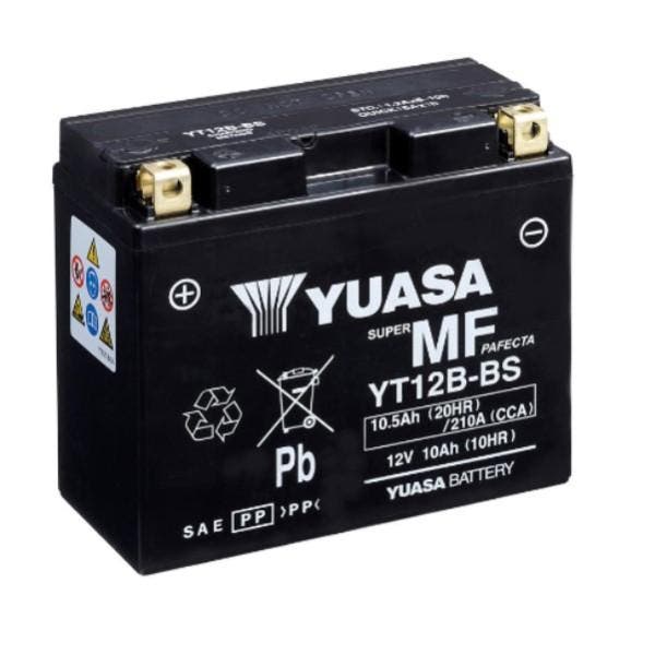 Yuasa AGM YT12B / 102155 accu 12V, 10Ah, 210A, origineel, Motoren, Onderdelen | Overige, Verzenden