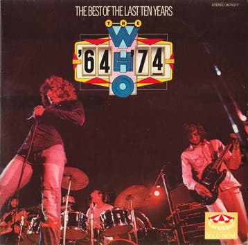 The Who - 64 - 74 / The Best Of The Last Ten Years, Ophalen of Verzenden, Gebruikt