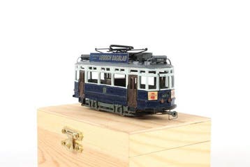 Zelfbouw H0 - Modeltram (1) - Blauwe Tram trammotorwagen, Hobby en Vrije tijd, Modeltreinen | H0, Nieuw
