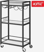Hoppa! BC01BK033 Serveerwagen Multifunctioneel van 49 nu 15, Huis en Inrichting, Keuken | Servies, Overige materialen, Overige typen
