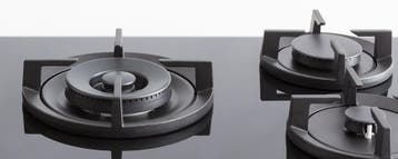 Gaskookplaat 90 cm gas op glas Bertazzoni, Witgoed en Apparatuur, Kookplaten, Verzenden, Nieuw, Inbouw, Gas