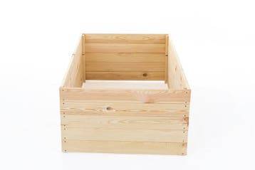 Moestuinbak Hout 120x80cm | Premium | OP=OP, Tuin en Terras, Minder dan 30 cm, 100 cm of meer, Nieuw, Ophalen of Verzenden