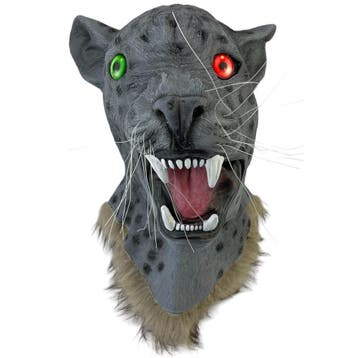 Luipaard masker (grijs), Kleding | Dames, Carnavalskleding en Feestkleding, Verzenden, Nieuw