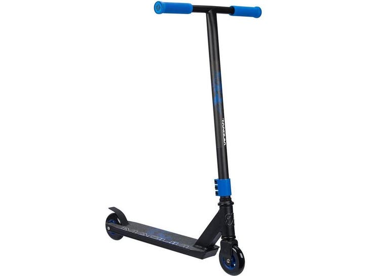 Nijdam Blue Smoke - Stuntstep - Aluminium - Zwart/Blauw -, Kinderen en Baby's, Speelgoed | Buiten | Voertuigen en Loopfietsen