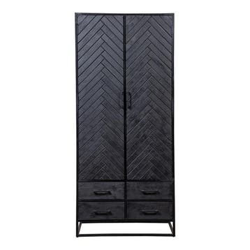Mangohouten Kast Fianna 90 cm, Verzenden, Nieuw