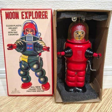 Tin Tom Toys - Blikken speelgoed - MOON EXPLORER – Space