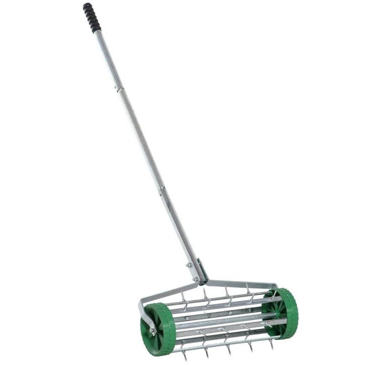 TRUUSK Gazonhark van Gegalvaniseerd Metaal - 135cm lang - 43, Witgoed en Apparatuur, Wafelijzers, Nieuw, Verzenden