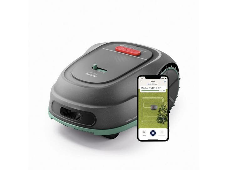 Philips Robotgrasmaaier - Robotmaaier - GPS maaien -, Tuin en Terras, Grasmaaiers, Zo goed als nieuw, Verzenden