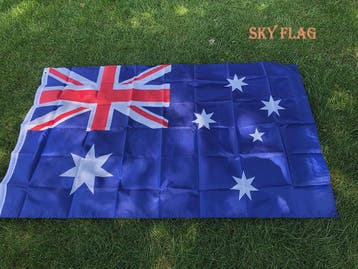 Australische Vlag 90x150cm - Polyester - Feestelijke Decorat, Verzenden, Nieuw
