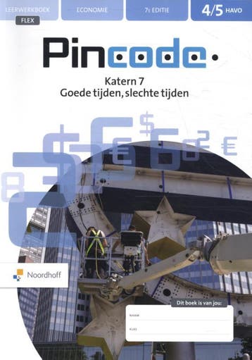 Katern 7 goede tijden, slechte tijdenEconomie 4/5 havo /, Verzenden, Gelezen