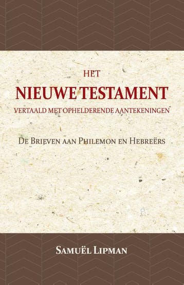 De Brieven Aan Philemon En Hebreërs | Samuël Lipman | Nieuw, Ophalen of Verzenden, Nieuw, Samuël Lipman