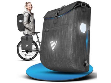 MIVELO 3 in 1 fiets tas - bagagedrager tas en rugzak - 20, Verzenden, Nieuw