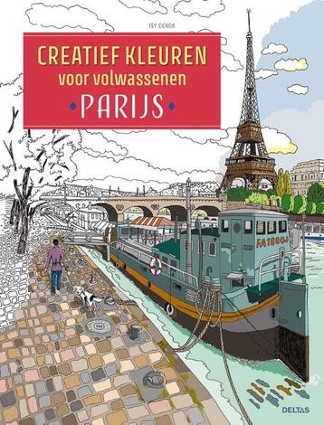 Creatief Kleuren Voor Volwassenen - Parijs |  | Nieuw, Boeken, Ophalen of Verzenden, Nieuw