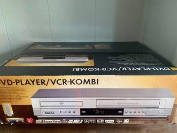 Targa 5400X DVD-speler/VCR-combi - Nieuw in doos 5400X