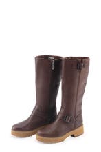 Timberland Laarzen in maat 38½ Bruin, Kleding | Dames, Schoenen, Hoge laarzen, Bruin, Verzenden, Zo goed als nieuw