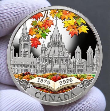 Canada. 20 Dollars 2026 – 150th Anniversary of the Library