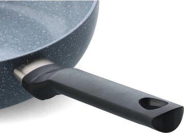 BK Blue Label Wokpan 28cm - 3.7L - PFAS-vrije antikleeflaag, Verzenden, Nieuw