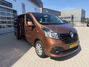 Renault Trafic 1.6 dCi T29 L2H1 DC Turbo2/ Dubbel cabine/ MA, Euro 5, Stof, Gebruikt, Zwart